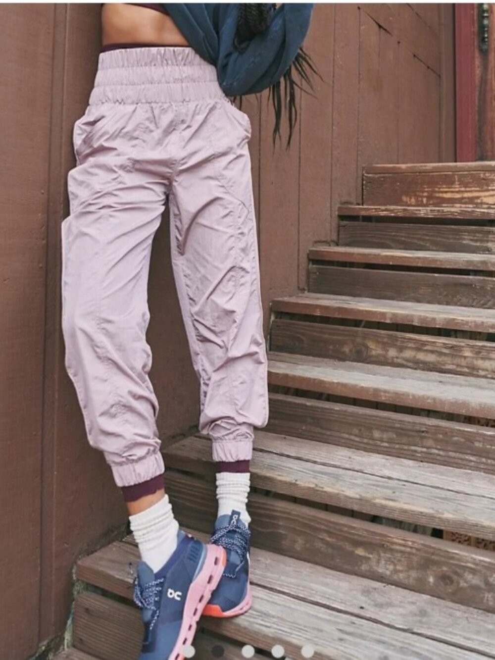 Free People FP Movement “The Way Home” Mauve Jogger Pants XS